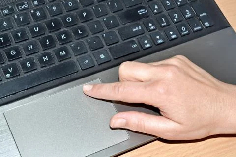 Old laptop Stock Photos