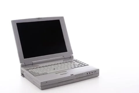 Old laptop Stock Photos