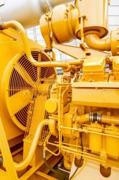 Old Large Engine Stock-Fotos