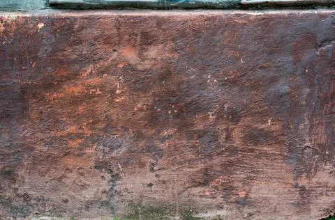 Old large stone block close-up, vintage textured background, old grungy wall, Stock Photos