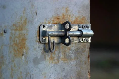 Old latch Stock Photos