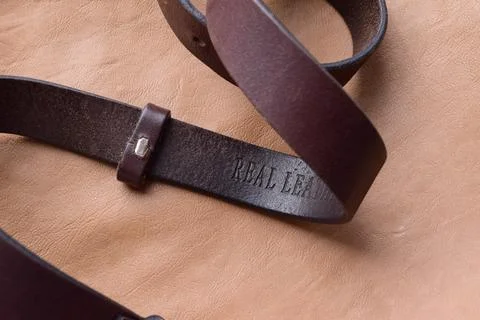 Old leather belt Stock Photos