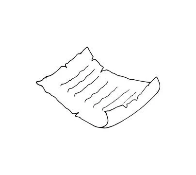 Old letter Stock Illustration