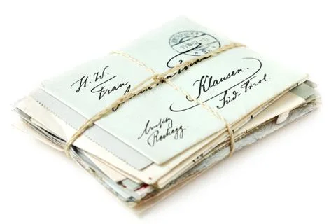 Old Letters Stock Photos