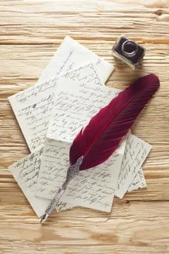 Old Letters Stock Photos