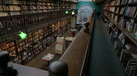 Old Library in London Stock Footage 46035224