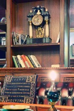 Old library Stock Photos