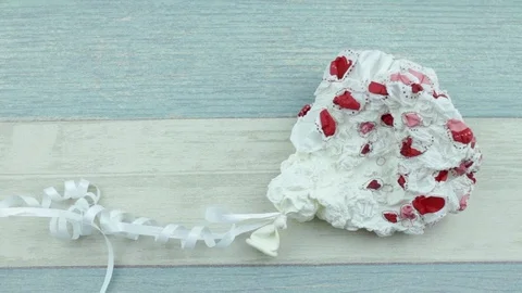 Old lifeless balloon Stock Footage 86672785