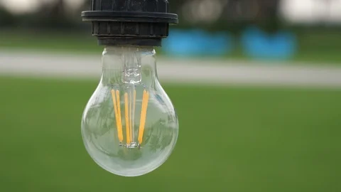Old light bulb Stock Footage 107728763