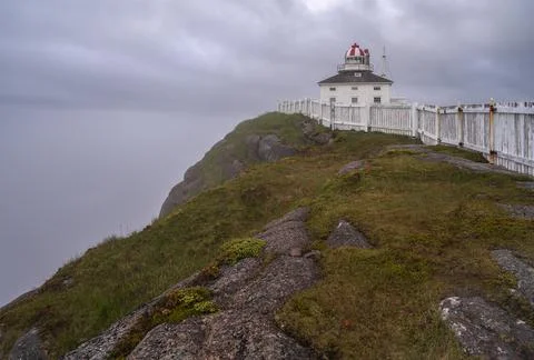 Old Lighthouse on Cape Spear Stock Photos