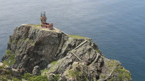 Old lighthouse Stock Footage 55036873