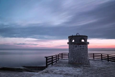 Old lighthouse in Nessebar Foto stock