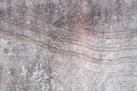 Old limewash wall texture, worn out grunge background Stock Photos