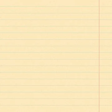 Old lined page Stock Illustration