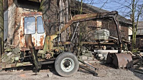 Old loader Stock Photos