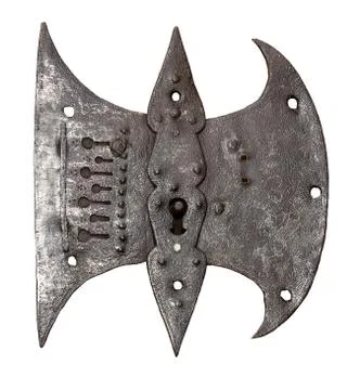 Old lock, the ax Stock Photos