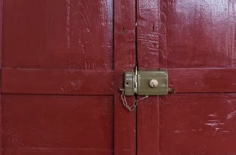 Old lock locked Stock Photos