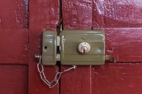 Old lock locked Stock Photos