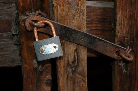 Old lock Stock Photos