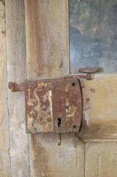 Old lock Stock-Fotos
