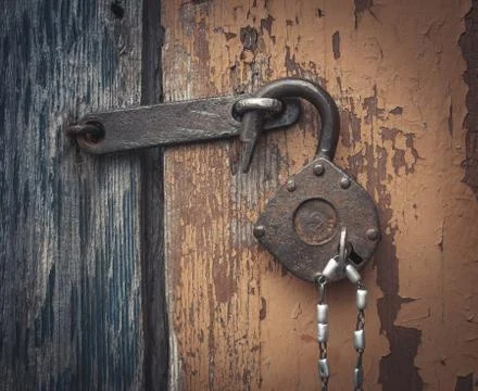Old lock Stock Photos