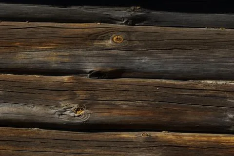 The old log house texture background 스톡 사진