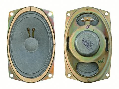Old loudspeaker Stock Photos