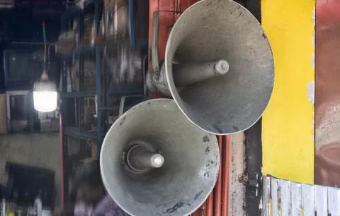 Old Loudspeakers Stock Photos