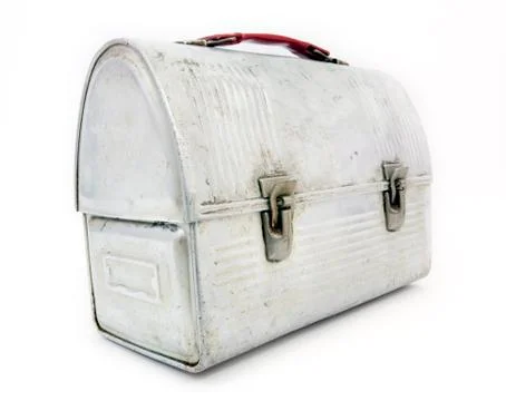 Old lunch box Foto stock