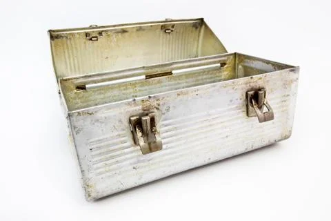 Old lunch box Stock-Fotos