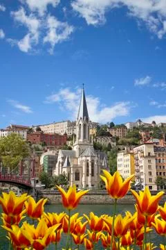 Old Lyon 스톡 사진