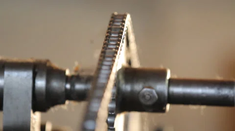 Old machine gears Stock-Footage 37137689