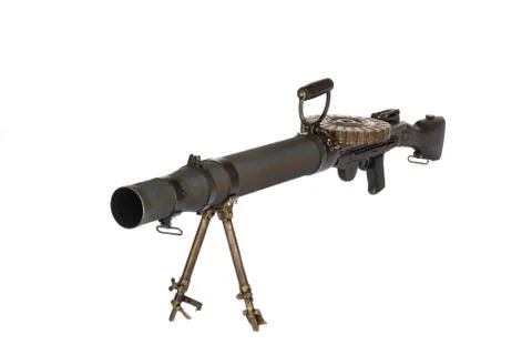 Old machine gun Stock Photos