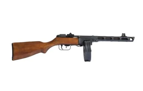 Old machine gun Stock Photos