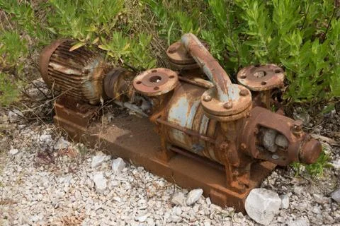 Old machine Stock Photos