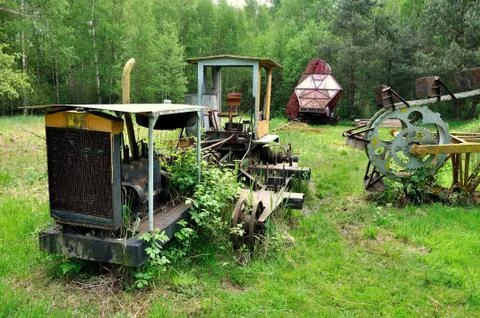 Old machine Stock Photos