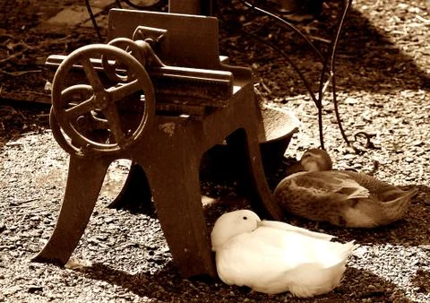 Old machine Stock Photos