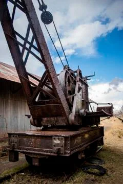 Old machine 库存照片