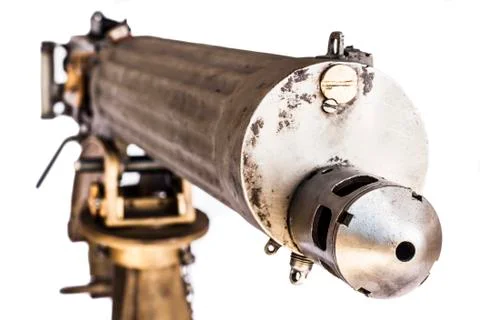 Old machinegun Stock Photos