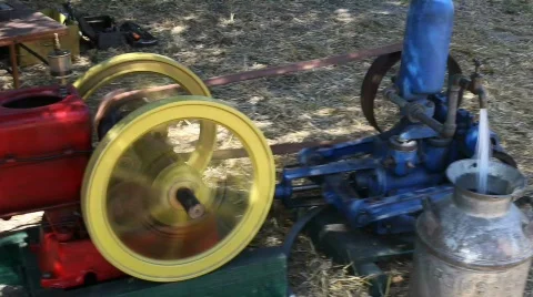 Old machinery Stock Footage 500166
