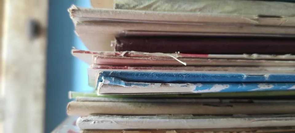 Old magazines Stock-Fotos