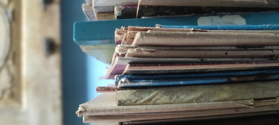Old magazines Stock-Fotos
