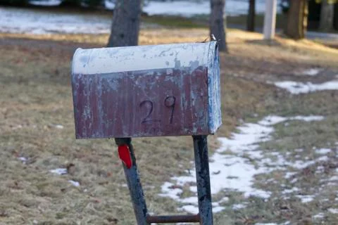 Old Mail Box Stock Photos