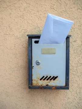 Old mail box Stock Photos