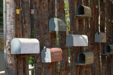 Old Mailbox Foto stock
