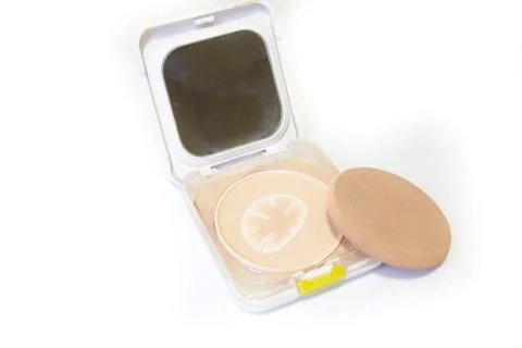 Old makeup powder Stock Photos