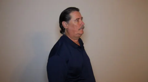 Old man with empty wallet 2 Stock Footage 52951979