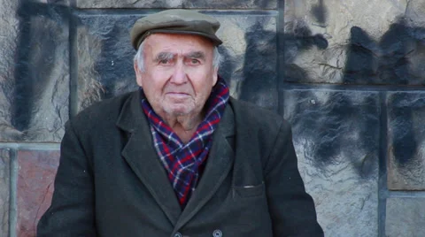 Old Man Stock Footage 33036712