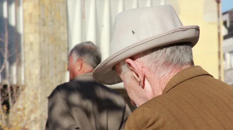 Old Man Stock Footage 33036798