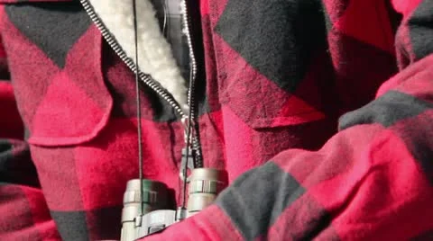 Old man gets ready to pull the trigger of his shotgun Video stock 10764208